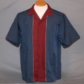 Bowling Shirt - Blue and Red
